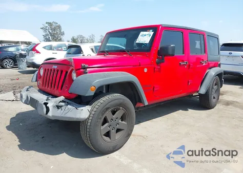 2016 Jeep Wrangler Unlimited Sport from USA, damaged, VIN 1C4BJWDGXGL174327